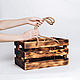 Order Gift decorative box (box) made of Siberian Cedar wood PK26. ART OF SIBERIA. Livemaster. . Storage Box Фото №3