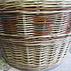 The storage basket is 'Barrel', woven from willow twigs. Basket. Elena Shitova - basket weaving. My Livemaster. Фото №6