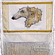 Decorative pillow 'Russian Greyhound'. Pillow. Handmade studio - Anna Aleskovskaya. Online shopping on My Livemaster.  Фото №2
