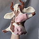 Order cow. A glove puppet.Bi-BA-Bo. Taya Kart. Livemaster. . Puppet show Фото №3