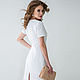 Sheath dress made of cotton embroidery Openwork, white lace dress. Dresses. mozaika-rus. Online shopping on My Livemaster.  Фото №2