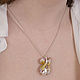  "ИРИС" желтые. Серьги классические. 'Yarko' silver&gold. Ярмарка Мастеров.  Фото №6