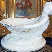 Винтаж: Royal Worcester.Сказочные птицы.Тарелка.Англия.Фарфор