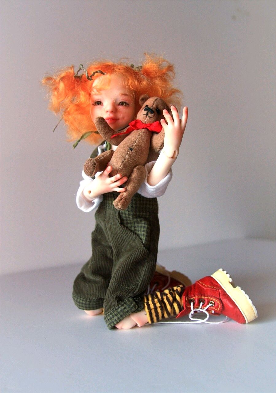 Немецкая кукла на шарнирах