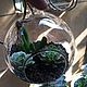 Шар d 10 cм  стеклянный подвесной для мини-садиков, Флорариумы, Москва,  Фото №1
