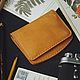 ASAHI leather wallet with a department for small change. Wallets. YakCraft. Online shopping on My Livemaster.  Фото №2