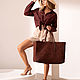 Order Raffia PICNIC Bag | MAHOGANY. Lisa Prior Fashion Brand & Atelier. Livemaster. . Beach bag Фото №3