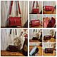 Сумка из кожи. Классическая сумка. Елена leather bag. Интернет-магазин Ярмарка Мастеров.  Фото №2