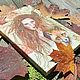 Девушка-Осень. Пастель на бумаге ручного литья. Картины. OLizza. Ярмарка Мастеров.  Фото №4