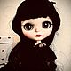  Кукла Blythe кастом custom bjd Wednesday Венсдей, Интерьерная кукла, Москва,  Фото №1
