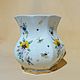  The author's porcelain vase Face. Vases. Classic porcelain (SZubova). Online shopping on My Livemaster.  Фото №2