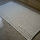 Order  Carpet-carpet is handmade from cord Royal path. knitted handmade rugs (kovrik-makrame). Livemaster. . Carpets Фото №3