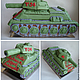 Пряник Танк (Т-34 и  "Бульдог" М41 - возможна и другая модель). Набор пряников. Дарья и Анжела Имбирное печенье (sladkymir). Ярмарка Мастеров.  Фото №4