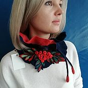 Шарфик "Рябина", Воротнички, Москва,  Фото №1