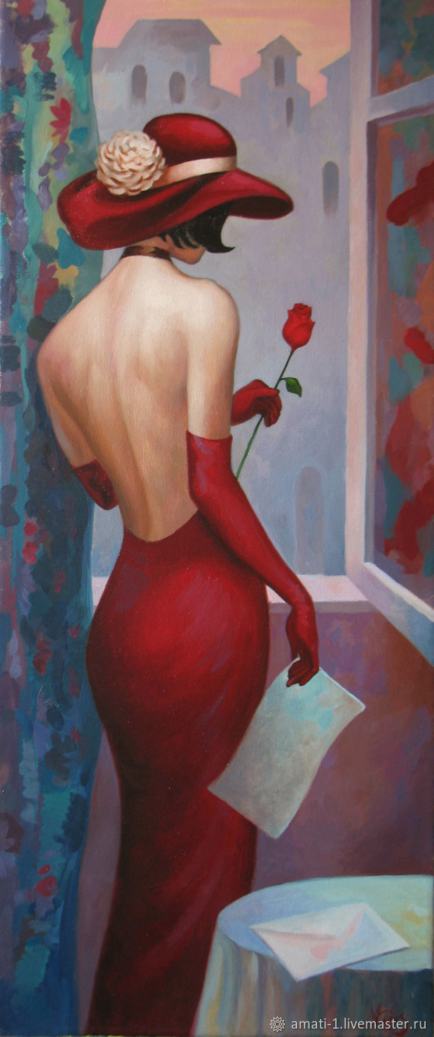 Красные фигуры картина