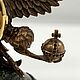 Статуэтка Часы Двуглавый Орел, бронзовые часы ручной работы, чиновнику. Статуэтка. Арт-галерея «Cultural heritage”. Ярмарка Мастеров.  Фото №4