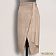 The skirt is straight 'Neonila' from straight. leather/suede (any color). Skirts. Elena Lether Design. Online shopping on My Livemaster.  Фото №2