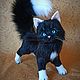 Коты воители. Кровоцапка - подруга кота Бич. Мягкие игрушки. Ирина Подскальная. Ярмарка Мастеров.  Фото №8