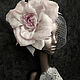Rose Silk Hat. Hair Decoration. natalya-4 (natalya-4). My Livemaster. Фото №4