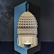 Для дома и интерьера handmade. Livemaster - original item Architectural Candlestick Roman Pantheon. Handmade.