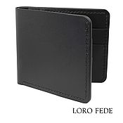 Сумки и аксессуары handmade. Livemaster - original item Wallets: LORO FEDE wallet made of genuine leather. Handmade.