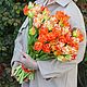 Силиконовые искусственные тюльпаны. Букеты. accents_de_fleurs. Ярмарка Мастеров.  Фото №5
