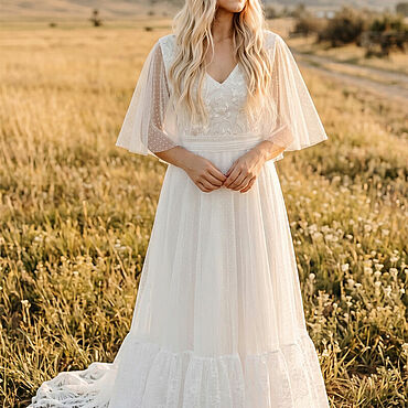 Свадебное платье MOMENTOFBEAUTY WEDDING 2026 в стиле бохо, рустик. . Свадебный салон ручной работы - Ярмарка Мастеров Свадебный салон ручной работы. Ярмарка Мастеров - ручная работа Свадебное платье MOMENTOFBEAUTY WEDDING 2026 в стиле бохо, рустик. Handmade.