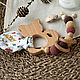 Juniper rodent, a gift for the birth of a girl. Teething toys. LillyShop. Online shopping on My Livemaster.  Фото №2