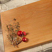 Посуда handmade. Livemaster - original item Cutting Board made of beech wood. Handmade.