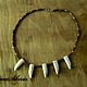 Order Choker with howlite "call of the wild". BijouSiberia. Livemaster. . Chokers Фото №3