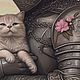  Эксклюзивная картина маслом Тайна рыцаря Эмоции. Картины. Картины с изюминкой/Творческое 'Я'. Ярмарка Мастеров.  Фото №11