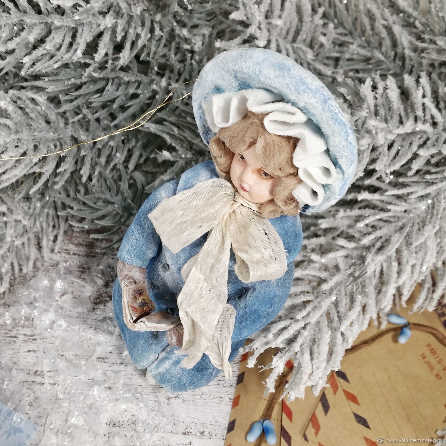Новогодние ватные игрушки: елочная игрушка – заказать на Ярмарке ...
