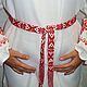 Russian women's linen shirt 'Zvezda Alatyr'. People\\\'s shirts. KubanLad. My Livemaster. Фото №5
