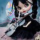 Заказать Кукла блайз Wednesday Addams (Уэнздей) по мотивам популярного фильма. Юлия. Ярмарка Мастеров. . Портретная кукла Фото №3