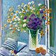  Painting wildflowers ' Wildflowers in a jug', Pictures, Izhevsk,  Фото №1
