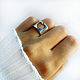 Wide open heart ring, 925 silver (K12). Rings. anna-epifanova. My Livemaster. Фото №6
