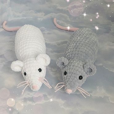 Крыса. Часть 4(4). Вязание крючком. Амигуруми. Rat Crocheting. Part 4(4). Amigurumi