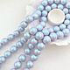 12 мм. Жемчуг Swarovski 5810. Iridescent Dreamy Blue Pearl. 1 шт, Кристаллы, Москва,  Фото №1
