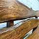 Лавочка (скамейка) из дуба. Стулья. Studio63_wood. Интернет-магазин Ярмарка Мастеров.  Фото №2