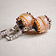Серьги "СЕРЕБРЯНЫЕ КАПЕЛЬКИ" серебро 925 пр., авторский lampwork. Серьги классические. Юлия ЛЕТНИКОВА украшения JLjewelry. Ярмарка Мастеров.  Фото №5