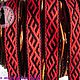 Order The Northern belt is black and red. ЛЕЙЛИКА - пояса и очелья для всей семьи. Livemaster. . Belts and ribbons Фото №3