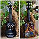Укулеле сопрано"Тайны Коко" гавайская гитара. Укулеле (гавайская гитара). Guitar & Ukulele art Studio. Интернет-магазин Ярмарка Мастеров.  Фото №2