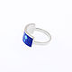 Order Ring. Lapis lazuli and turquoise. Size 19.5-20. ARIEL - MOSAIC. Livemaster. . Rings Фото №3