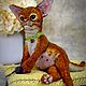 Copy of Copy of Copy of Copy of Copy of Copy of Cat Mystical Mystery. Stuffed Toys. KlemaBears. Ярмарка Мастеров.  Фото №4