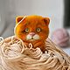 felted Cat brooch. Brooches. Felt toy fromKristina Antropova. My Livemaster. Фото №6