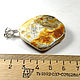 Amber. Pendant 'From time immemorial'. Pendants. Amber is a warm stone. My Livemaster. Фото №4