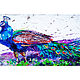 Painting with a peacock bird 'Magnificent Peacock' on canvas. Pictures. Svetlana Samsonova. Online shopping on My Livemaster.  Фото №2