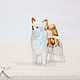 Чихуахуа длинношерстный (бежевая роспись). Статуэтки. Moscow Kerry (porcelaindogs). Ярмарка Мастеров.  Фото №4