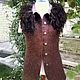 Felted vest 'Autumn time', Vests, Yeisk,  Фото №1