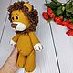 Лев. Царь зверей ручной работы. Мягкие игрушки. Softtoys/Игрушки ручной работы от Мануш Марии. Ярмарка Мастеров.  Фото №6